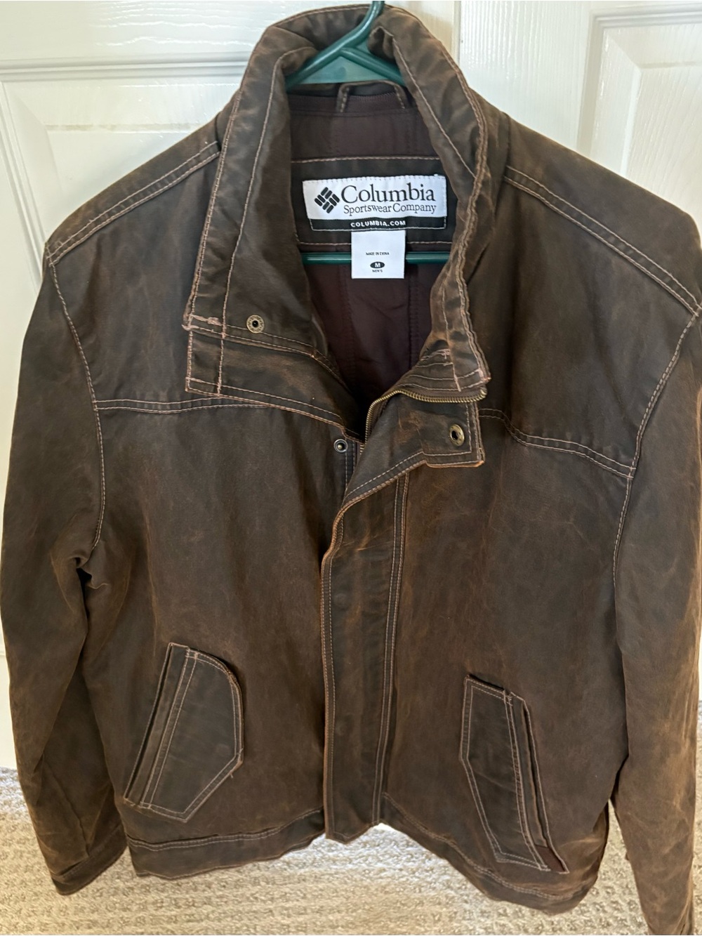 Columbia brown Jacket. Size M